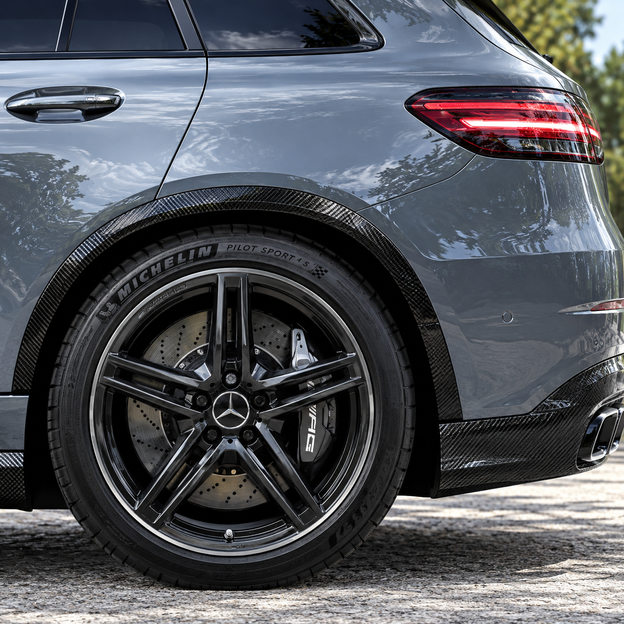 Fender Extensions for Mercedes-Benz GLC 2