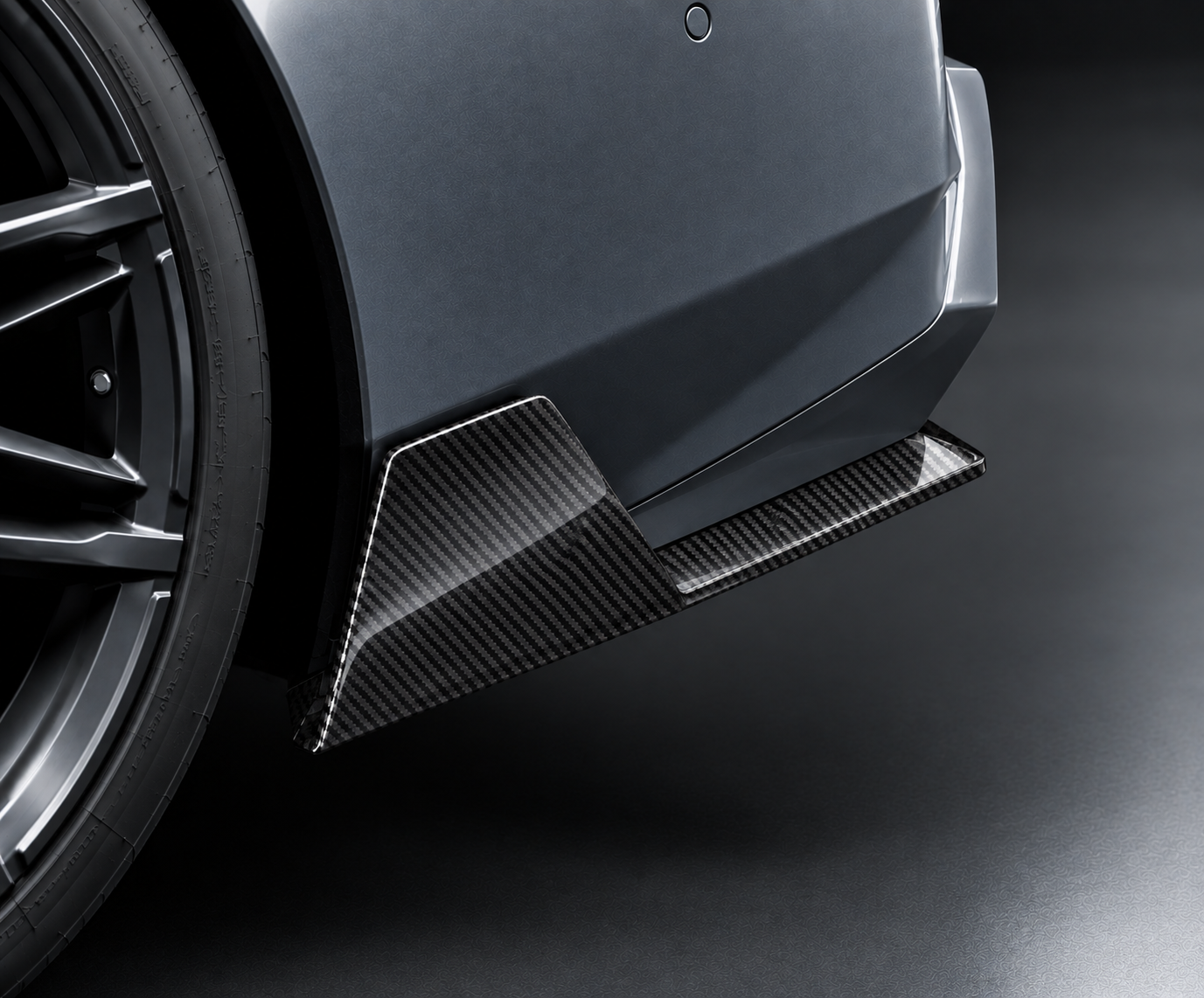 Rear Bumper Blades v.2 for BMW M5 G90 / G99 1
