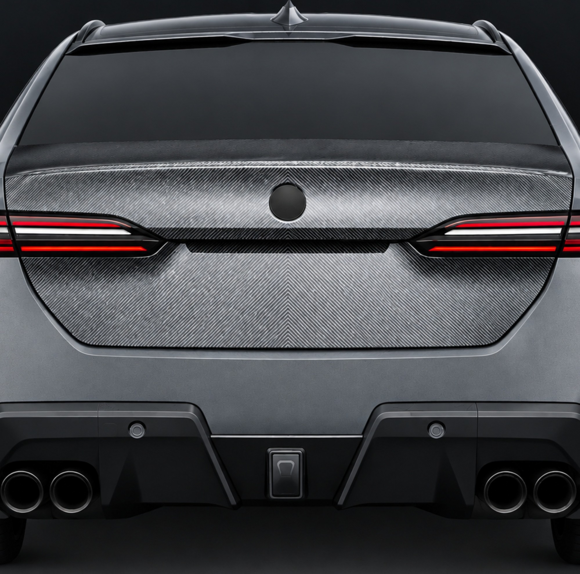 Carbon Kofferraum Streetfighter für BMW M5 G90 - MANHART – Bild 3