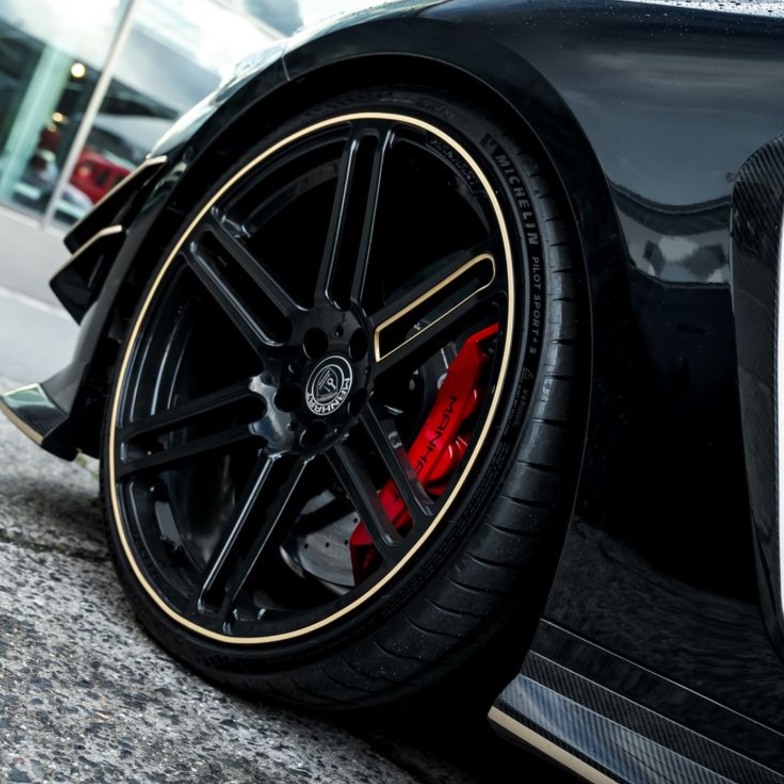Single Concave One Rim - Silk Matte Black - 21 Inch / 10.5x21 / LK 5x120 - Image 6