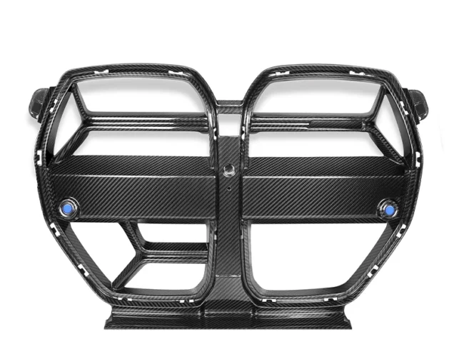 Carbon CSL - Style Front Grille with ACC for BMW M3 (G80/G81) / M4 (G82/G83) - Twistnfix