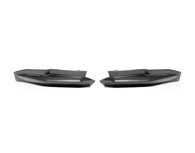 Carbon Rear Bumper Add Ons for BMW M4 G82 / G83 two piece - Twistnfix