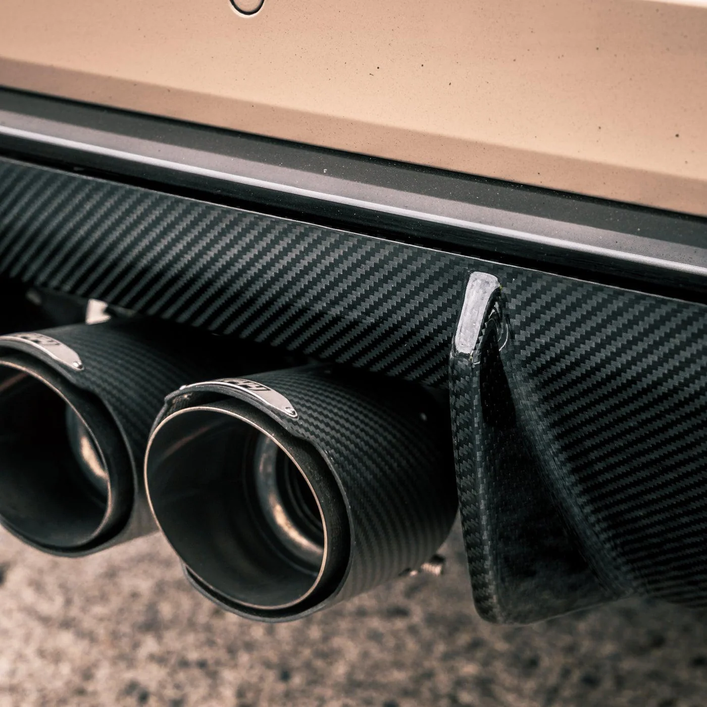 Carbon Rear Diffuser for BMW M3 / M4 (G80 / G81 / G82 / G83) - Twistnfix - Image 2
