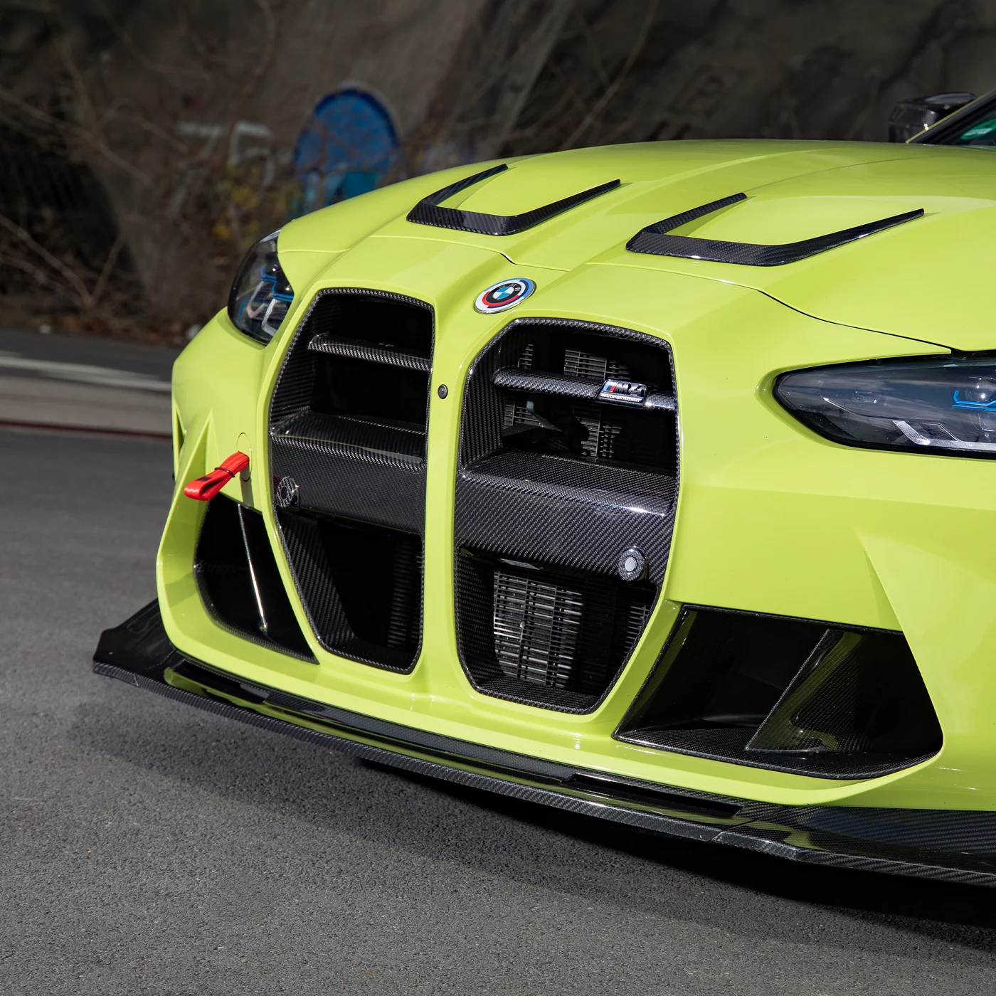 Carbon V-Style Front Grille for BMW M3 (G80/G81) / M4 (G82/G83) - Twistnfix - Image 3