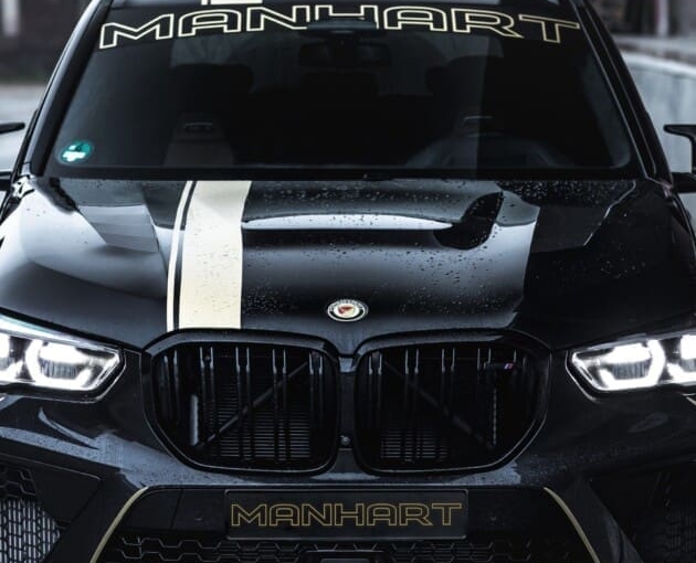 MANHART Carbon Motorhaube BMW F95 / F96 X5M / X6M (Competition) mit GTR Luftauslässen